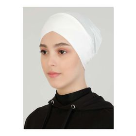 Ecardin 217764 Ekru XL Çapraz Bağcıklı Bone