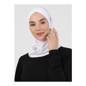 Ecardin 413902 Beyaz Hijab Spor Deniz Bonesi