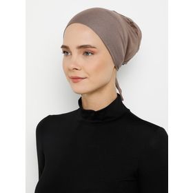 Ecardin 476630 Dikişsiz Bone -Koyu Vizon