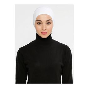 Ecardin 476649 Beyaz Hijab Bone