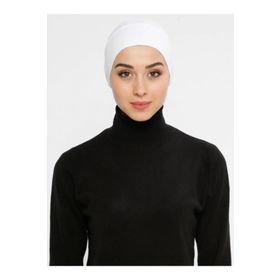 Ecardin 476649 Beyaz Hijab Bone