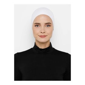 Ecardin 85511 Dikişsiz Bone -Beyaz