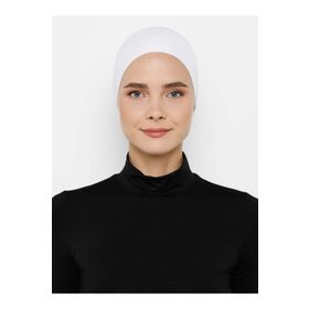 Ecardin 85511 Dikişsiz Bone -Beyaz