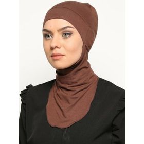 Ecardin 85535 Pratik Hijab Bone -Koyu Vizon