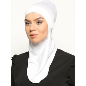 Ecardin Beyaz Pratik Hijab Bone