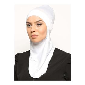 Ecardin Beyaz Pratik Hijab Bone