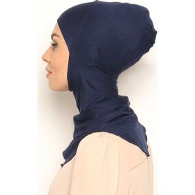 Ecardin Lacivert Boyunluklu Hijab Bone