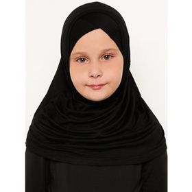 Ecardin Siyah Çocuk Çapraz Bone