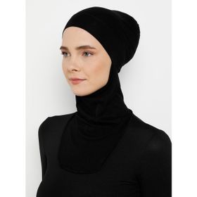 Ecardin Siyah Pratik Hijab Bone