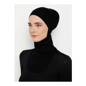 Ecardin Siyah Pratik Hijab Bone
