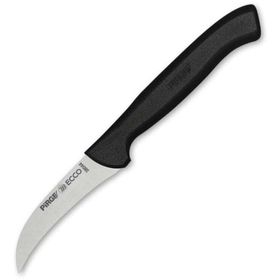 Ecco 38044 Siyah 7.5 cm Kıvrık Eğri Sebze Dekor Bıçağı