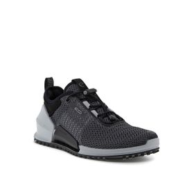 Ecco 80067351252 Tekstil Gri Siyah Kadın Sneaker Ayakkabı