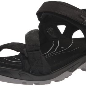 Ecco Yucatan Siyah Nubuk Erkek Spor Sandalet