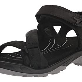 Ecco Yucatan Siyah Nubuk Erkek Spor Sandalet