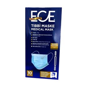 Ece 10'lu 3 Katlı Meltblownlu Maske
