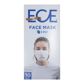 Ece 10'lu 3 Katlı Yüz Maskesi