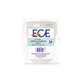 Ece 180 cc 10'lu Kristal Bardak