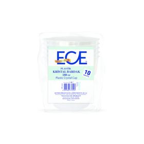 Ece 180 cc 10'lu Kristal Bardak