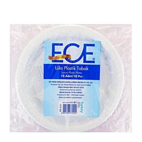 Ece 21 cm 10'lu Plastik Tabak