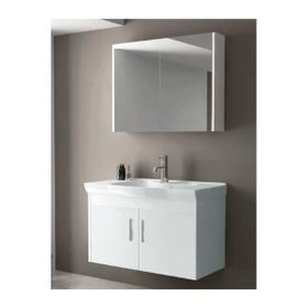 Ece Banyo Beyaz Gama 90 cm Banyo Dolabı