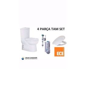 Ece Banyo Karizma Duvara Sıfır Set Klozet
