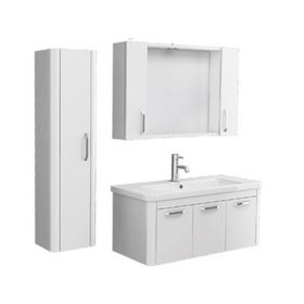 Ece Banyo Note Smart 100 cm Beyaz Banyo Dolabı