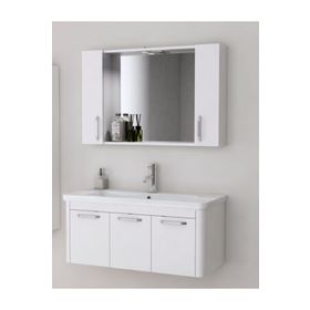 Ece Banyo Note Smart 100 cm Beyaz Banyo Dolabı