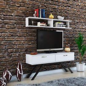 Ece Dizayn Fiona Beyaz Tv Ünitesi