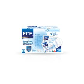 Ece Full Ultrasonik Meltblownlu 50'li Maske siyah