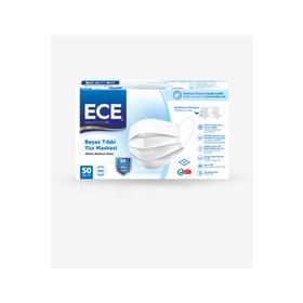Ece Full Ultrasonik Meltblownlu 50'li Maske siyah