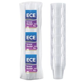 Ece Plastik 50'li Kristal Bardak