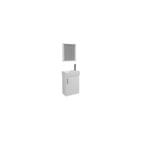 Ece Slim Beyaz 45 cm Banyo Dolabı