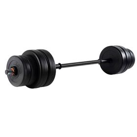 Ecgspor 105 kg Vinyl Kaplama Halter Ve Dambıl Seti Ağırlık Seti