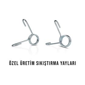 Ecgspor 2 Adet Kıskaçlı Çelik Plaka Sıkıştırma Yayı