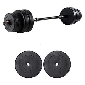 Ecgspor 22 kg Deadlift Squat Biceps Triceps Shoulder Halter Seti