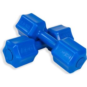 Ecgspor 2x2.5 kg Mavi Dambıl Seti
