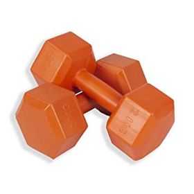 Ecgspor 2x2 kg Altıgen Turuncu Dambıl Seti