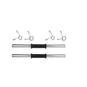Ecgspor 2x40 cm Krom Dambıl Barı + 4 Adet Çelik Sıkıştırma