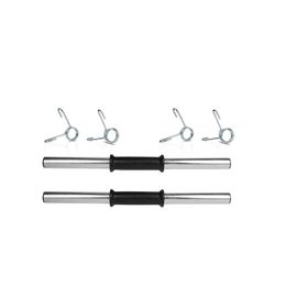 Ecgspor 2x45 cm Krom Dambıl Barı + 4 Adet Çelik Sıkıştırma Yayı