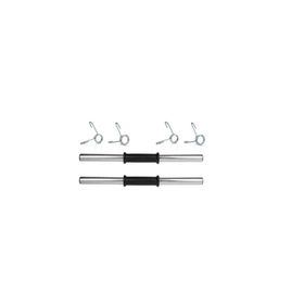 Ecgspor 2x45 cm Krom Dambıl Barı+ 4 Adet Çelik Sıkıştırma Yayı