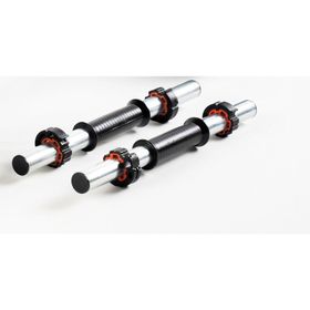 Ecgspor 2x45 cm Krom Dambıl Barı + 4 Adet Özel Sıkıştırma Aparatı