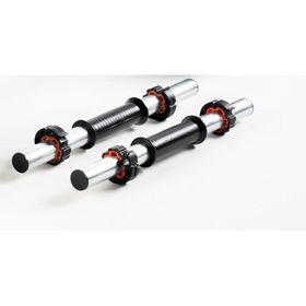 Ecgspor 2x45 cm Krom Dambıl Barı + 4 Adet Özel Sıkıştırma Aparatı