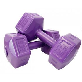 Ecgspor 2x5 kg Mor Dambıl Seti