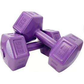 Ecgspor 2x5 kg Mor Dambıl Seti