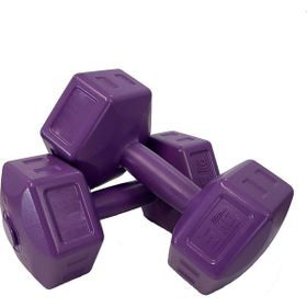 Ecgspor 2x5 kg Mor Dambıl Seti