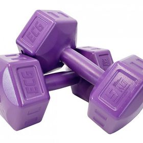 Ecgspor 2x5 kg Mor Dambıl Seti