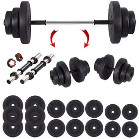 Ecgspor 35 kg Halter Dambıl Seti Fitness Seti Ağırlık Seti