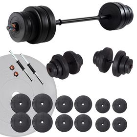 Ecgspor 75 kg Halter Seti ve Dambıl Fitness Seti
