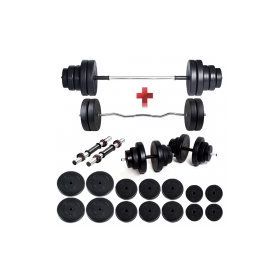 Ecgspor 88 kg Halter Seti ve Dambıl Seti Ağırlık Seti Fitness Seti Z Bar