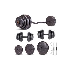 Ecgspor Hero Serisi 105 kg Dambıl Seti ve Halter Seti Ağırlık Fitness Seti
